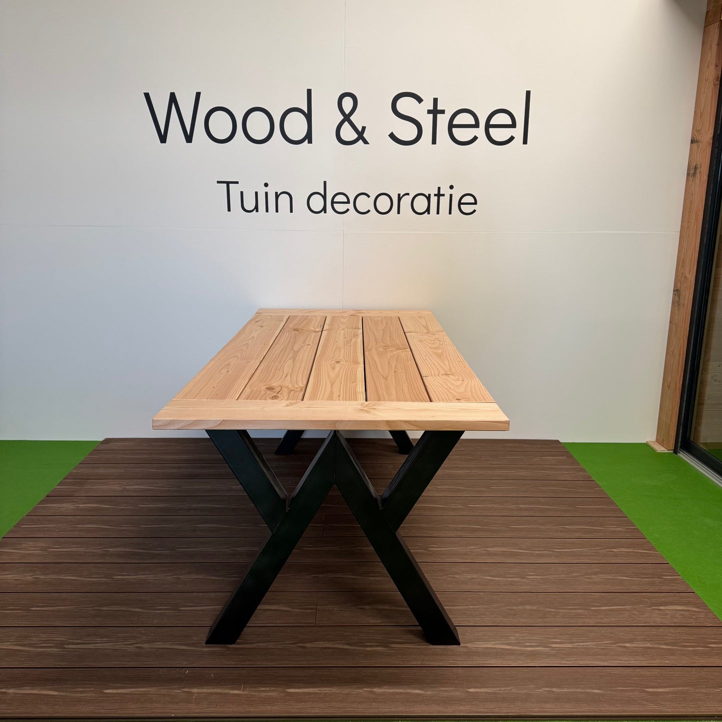 Tuintafel WV-poot luxe blad