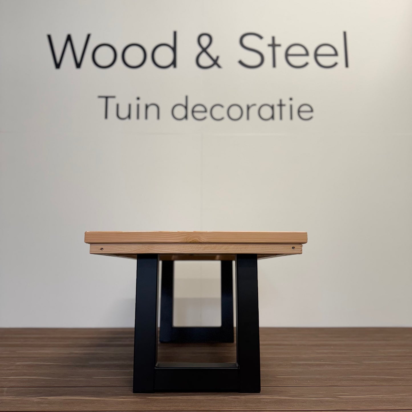 Salontafel U-poot luxe blad