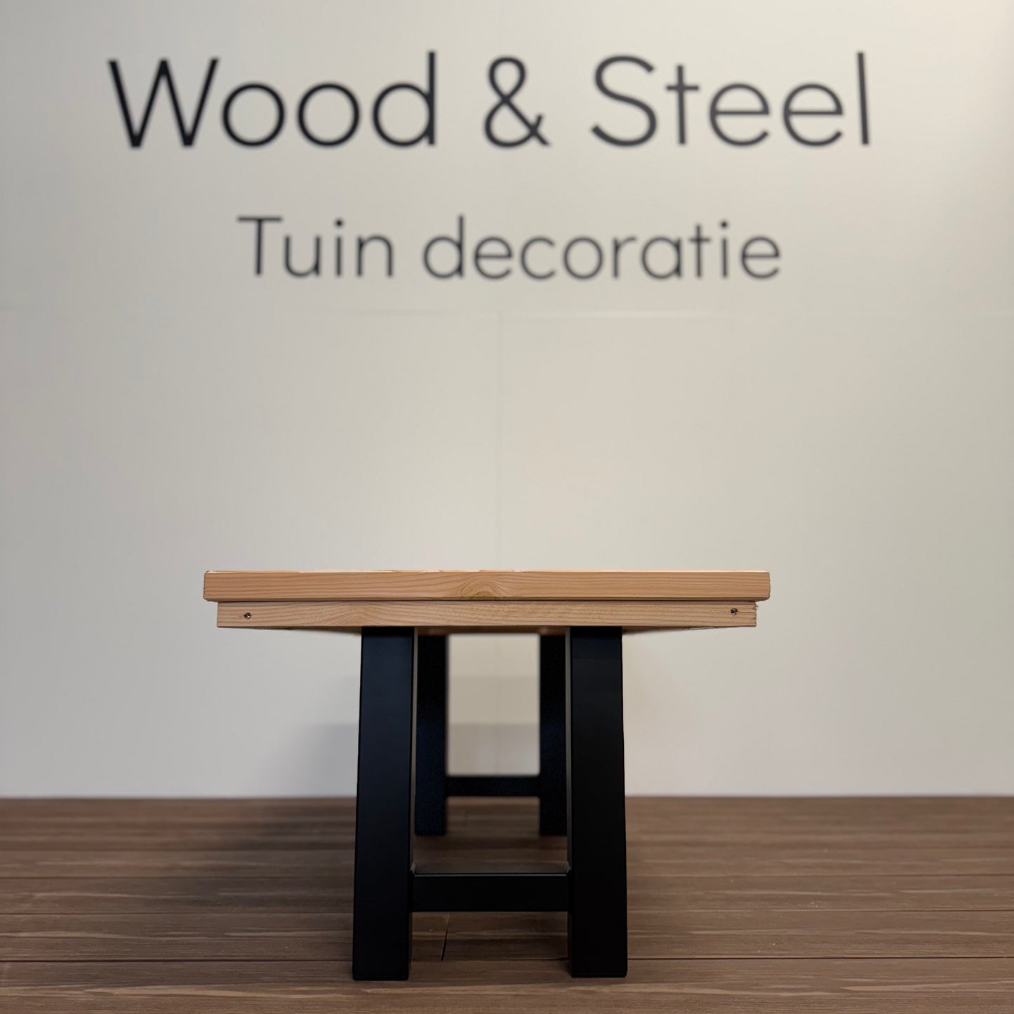 Salontafel H-poot luxe blad