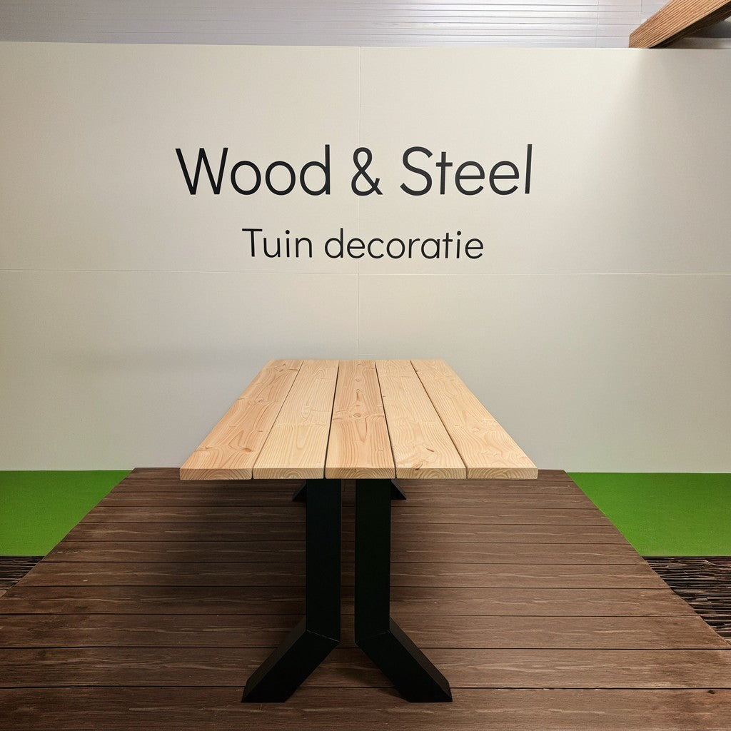 Tuintafel Y-poot standaard blad