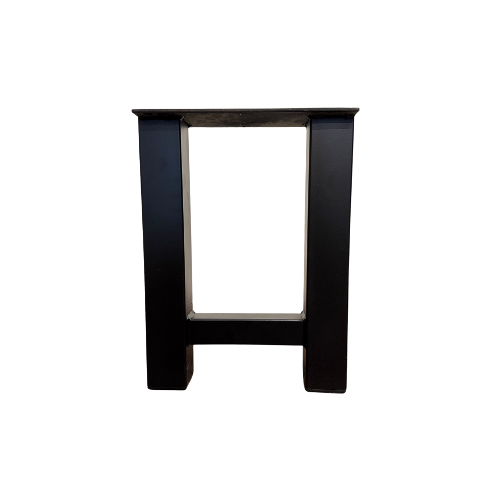 Stalen H-bankpoot 40 x 37 cm