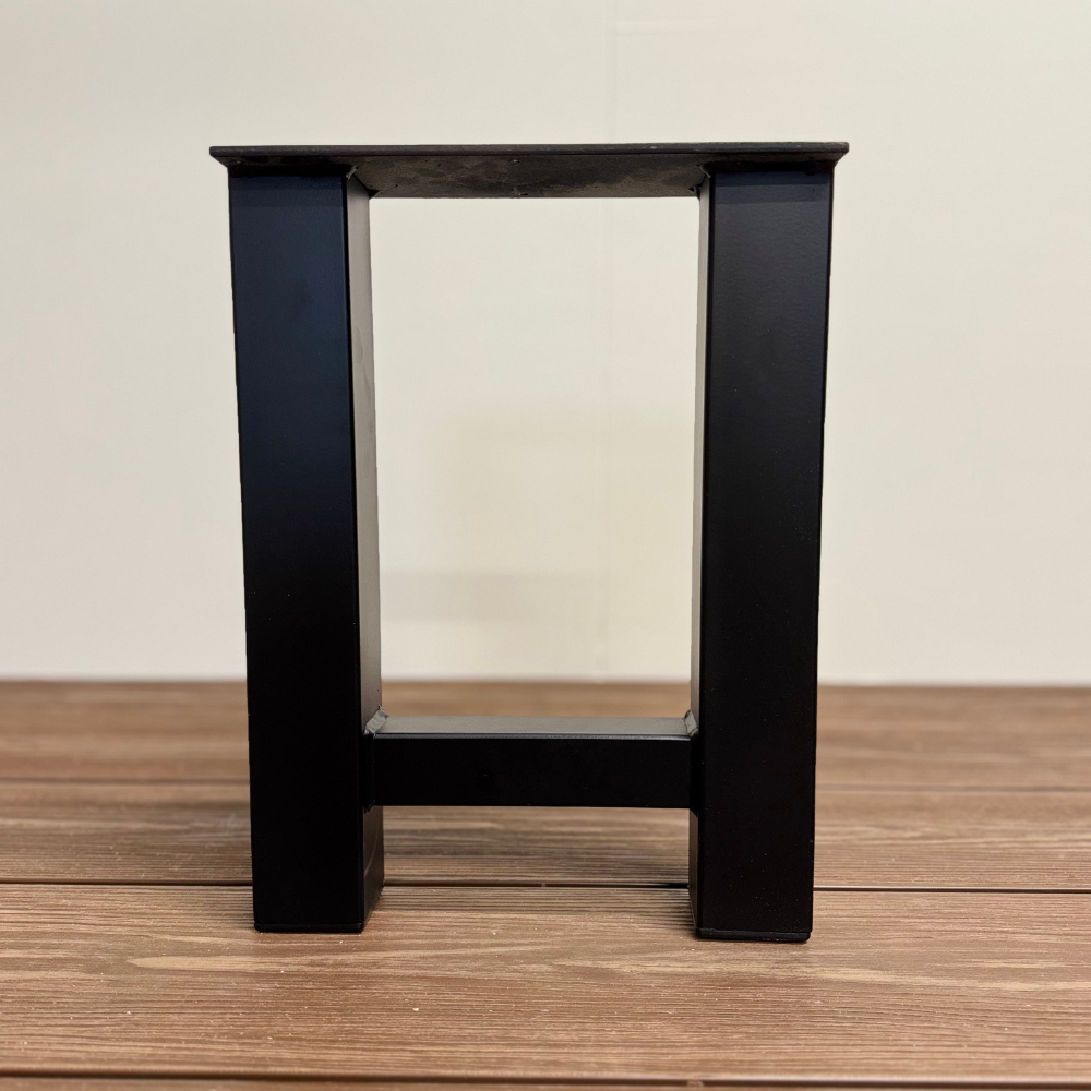 Stalen H-bankpoot 40 x 37 cm