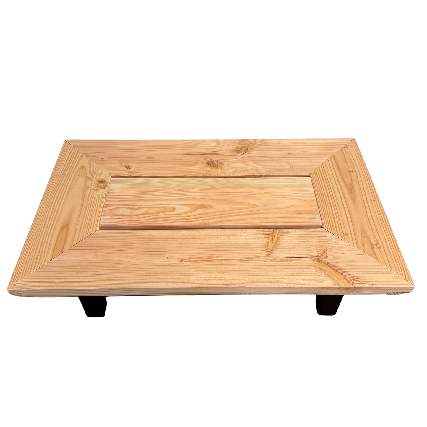 Salontafel H-poot luxe blad