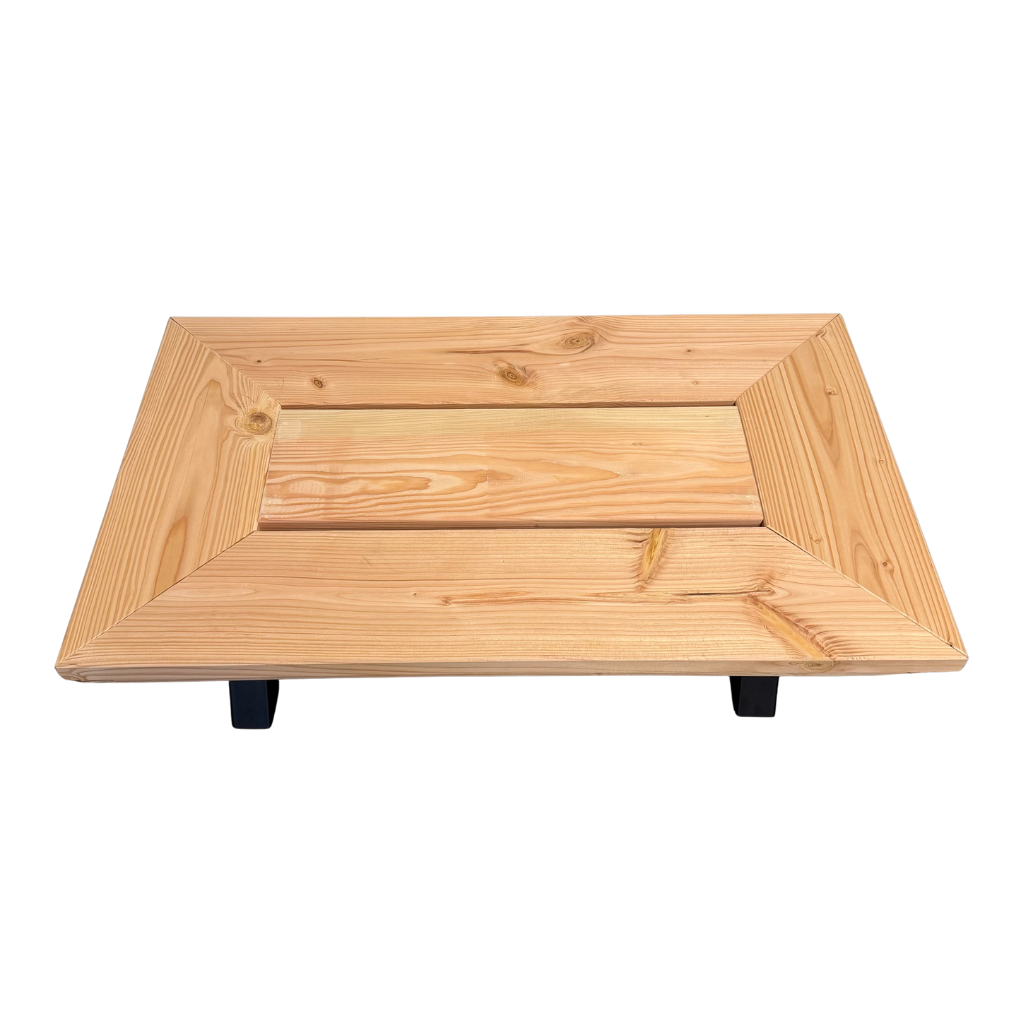 Salontafel X-poot luxe blad