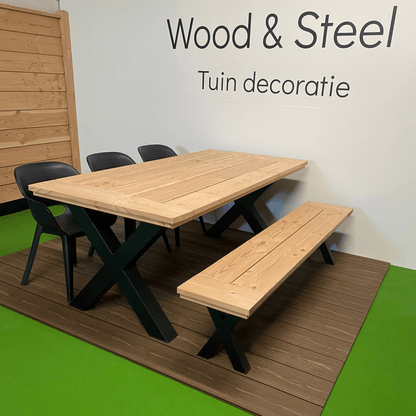 Douglas tuinset 300x90cm (stel zelf samen)
