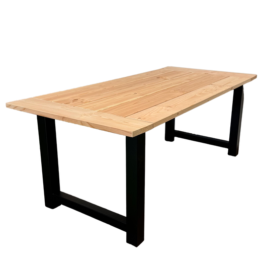Tuintafel H-poot luxe blad