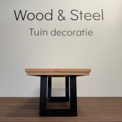 Salontafel U-poot luxe blad