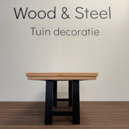 Salontafel H-poot luxe blad