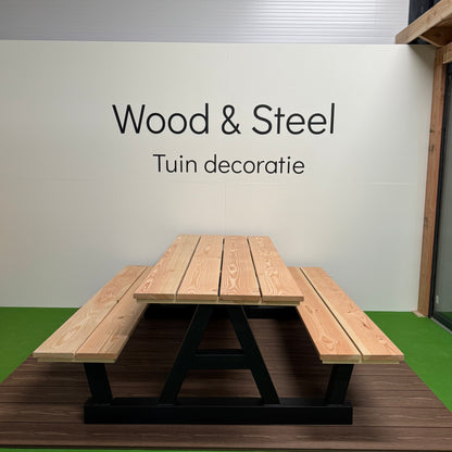 Picknicktafel A-poot standaard blad