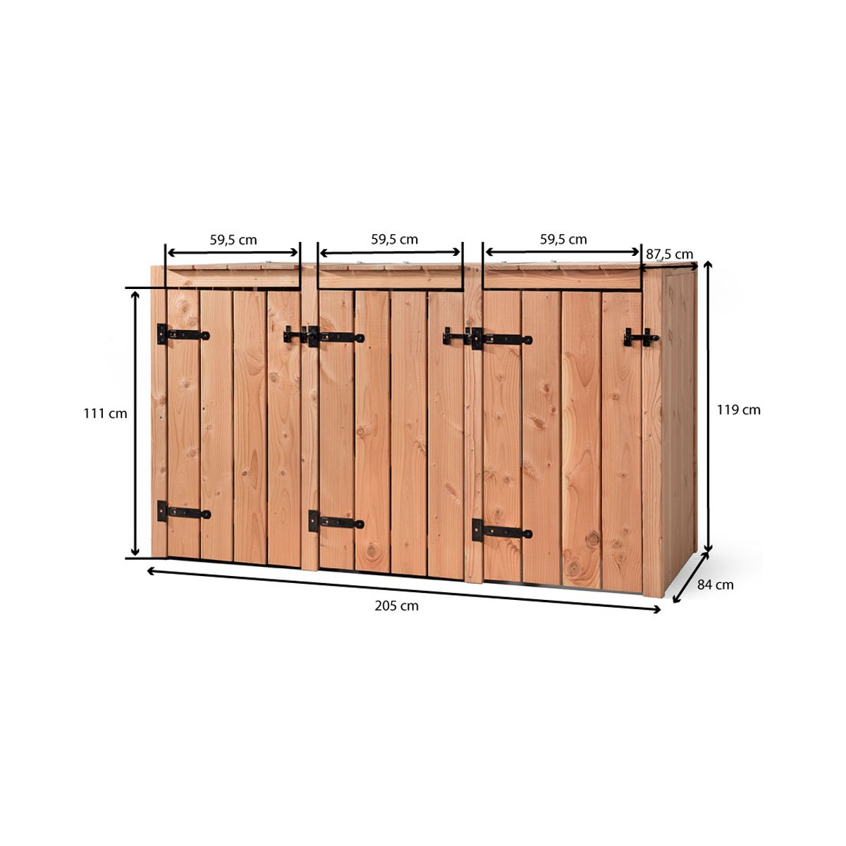 Container ombouw Antwerpen | 3 containers