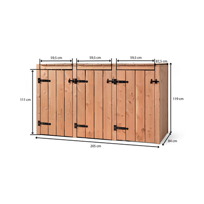 Container ombouw Antwerpen | 3 containers