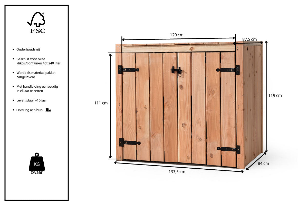 Container ombouw Antwerpen | 2 containers