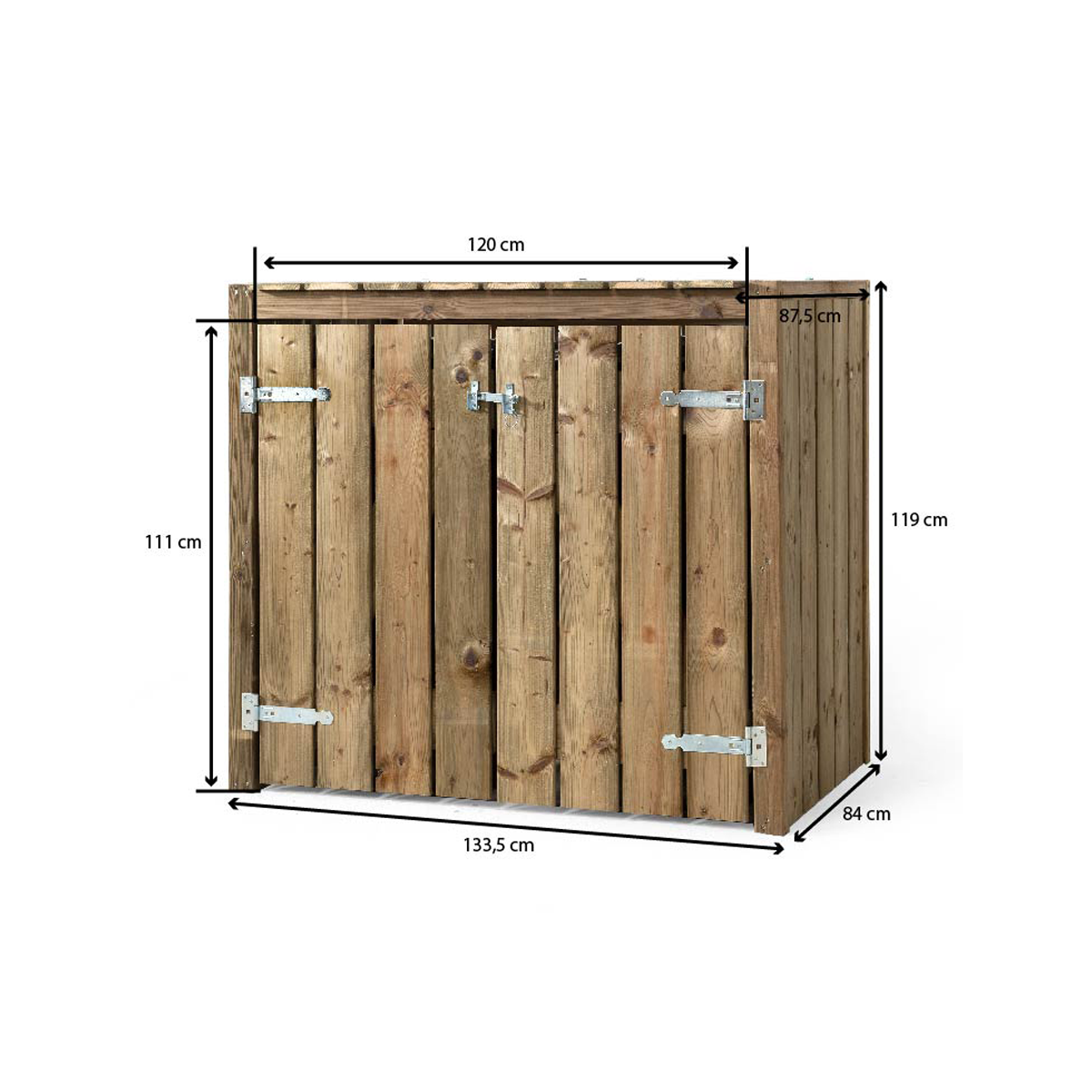 Container ombouw Brugge | 2 containers