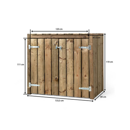 Container ombouw Brugge | 2 containers