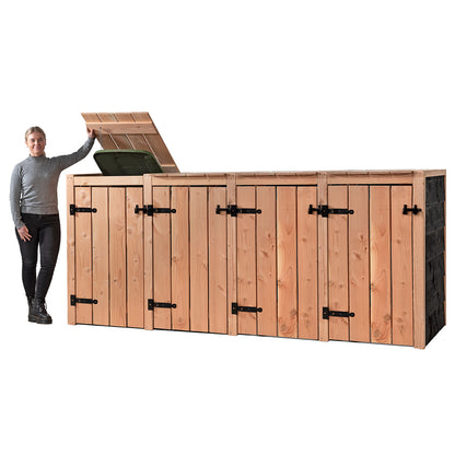 Container ombouw Luik | 4 containers