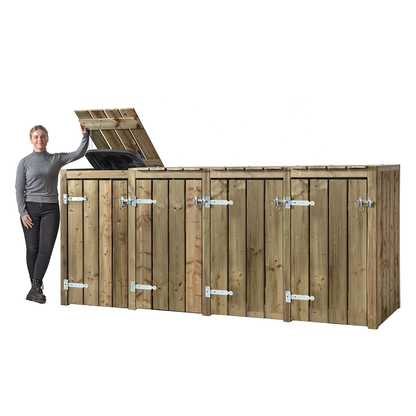 Container ombouw Brugge | 4 containers