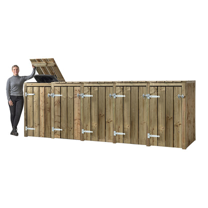 Container ombouw Brugge | 5 containers