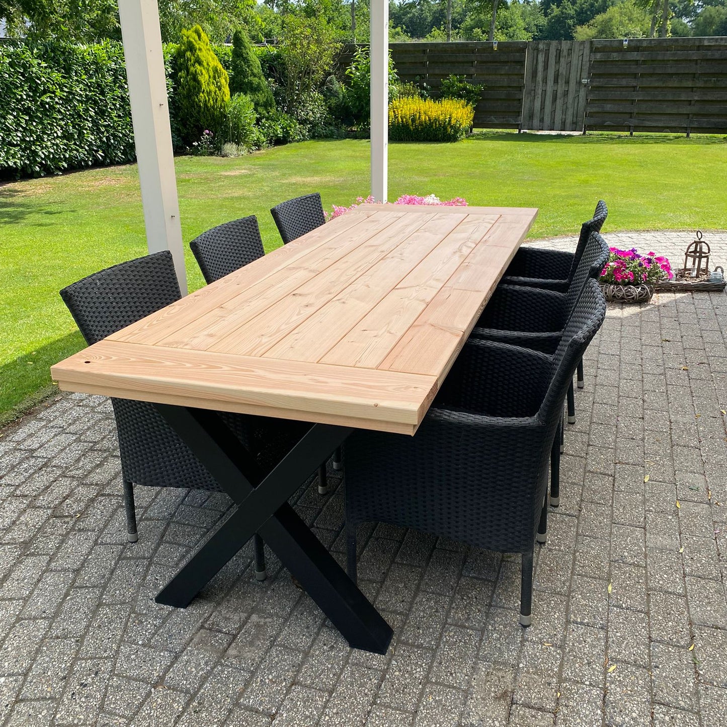 Douglas tuinset 240x90cm (stel zelf samen)