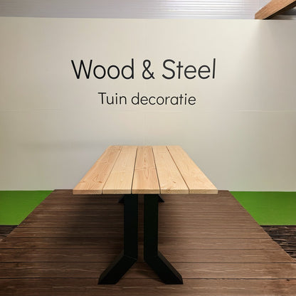Tuintafel Y-poot standaard blad