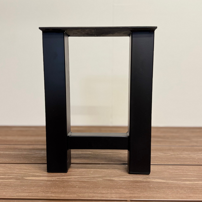 Stalen H-bankpoot 40 x 37 cm