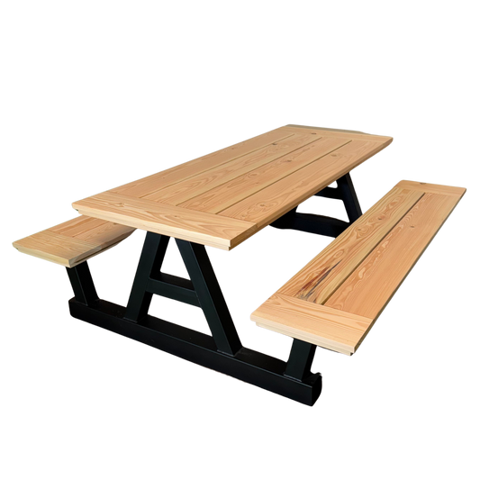 Picknicktafel A-poot luxe blad
