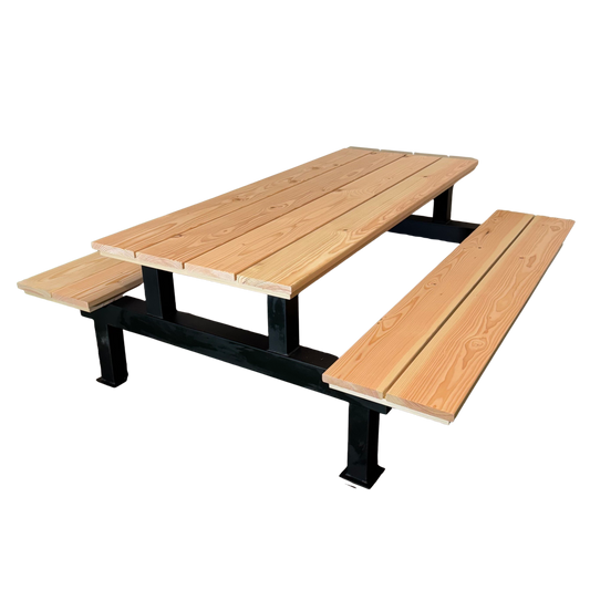 Picknicktafel H-poot standaard blad
