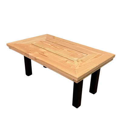 Salontafel N-poot luxe blad