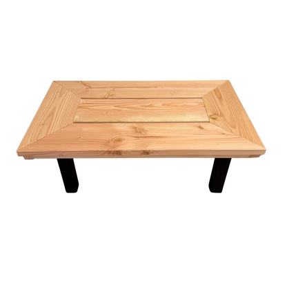 Salontafel N-poot luxe blad