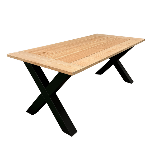 Tuintafel X-poot luxe blad