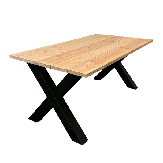 Tuintafel X-poot standaard blad