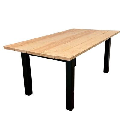 Tuintafel N-poot standaard blad
