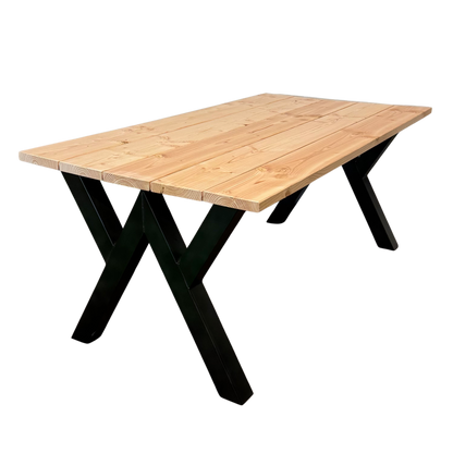 Tuintafel WV-poot standaard blad