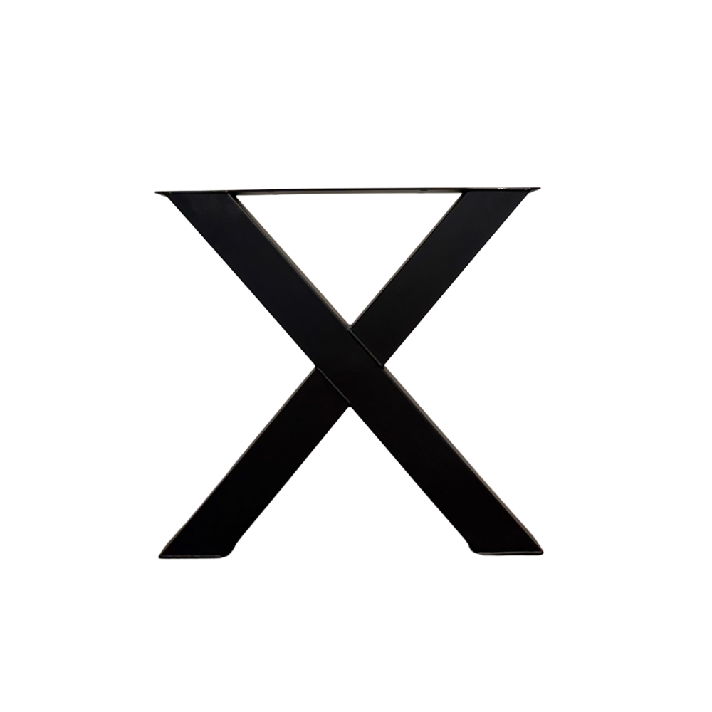 Stalen X-tafelpoot 72 x 75 cm